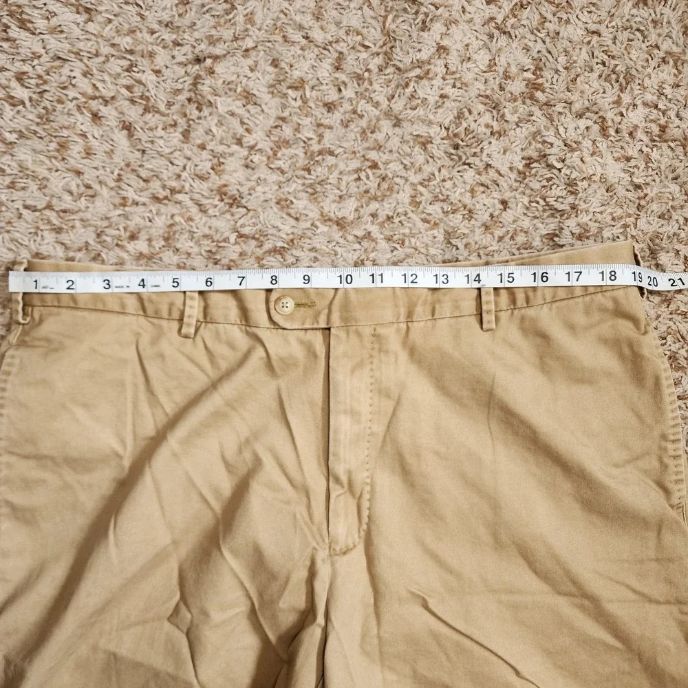 Peter Millar Golden Brown‎ Men Sz 40 Shorts Flat Front Chino